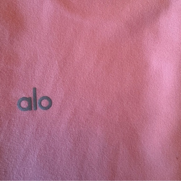 Alo Yoga Full-length Knit Legging Blush Pink Size S - Picture 4 of 7